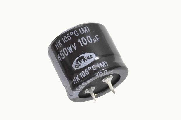 100mkF 450v 105C SAMWHA HK конденсатор