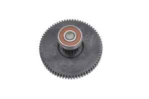 SHz072 Шестерня для мясорубки Хозяюшка D72 mm, мет.втул. + 2 подшипника