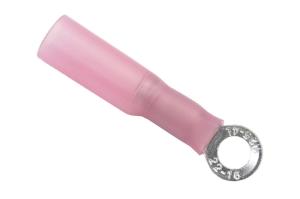 Клемма кольцевая D= 4.3mm красная (термоусаживаемая) 0.5-1.5mm 08-0009
