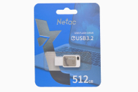 Флеш Netac UA31 512Gb USB 3.2 (коричневая)