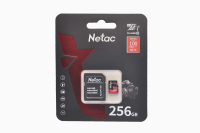 Карта памяти Netac P500 Pro microSDHC 256Gb (с адаптером)