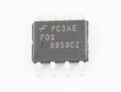 FDS8858CZ (30V 8.6/7.3A 2.0W N/P-Channel MOSFET) SO8 Транзистор