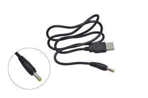 Шнур USB 2.0 AM > "шт" 4.0x1.7  1.0м черный L-24