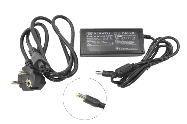 Блок питания 220V/18.5V 3,5A Manwell (4.8x1.7) импльсный (адаптер)