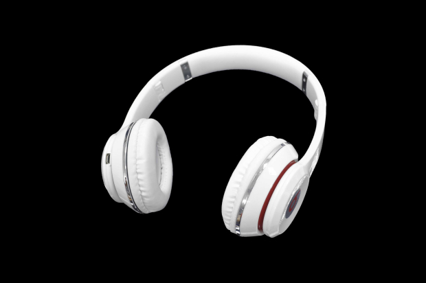 10885 Наушники Monster Beats S-460 (FM, MP3, microSD, с кнопкой ответа) белые
