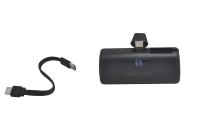 30790 Портативное зарядное устройство Walker WB-965 5000mA, 2xType-C, черное