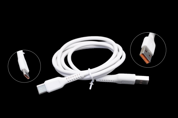 CA01 Кабель Fumiko USB-Type-C, 2A, 1m, белый