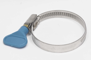 Хомут червячный D=32-50mm Smart Buy с бабочкой