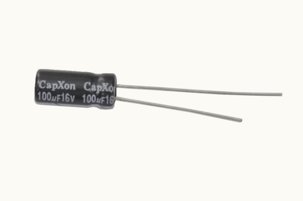 100mkF  16V 105C Capxon KM конденсатор