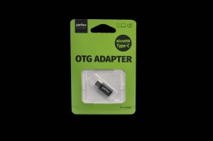 Адаптер Perfeo OTG microUSB-Type-C черный PF-A4268