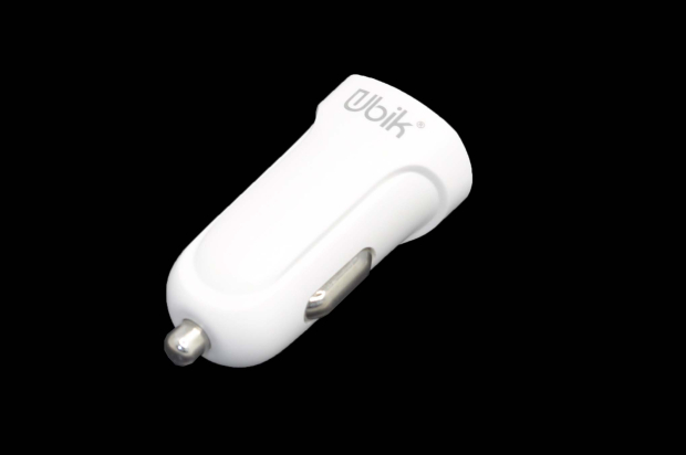 UCS12 Автомобильное зарядное устройство UBIK 1USB, 2А, белый