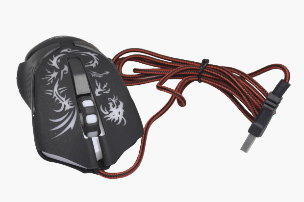 MOG-25U Мышь компьютерная Nakatomi Gaming mouse black