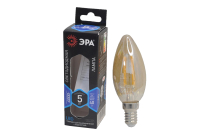 Лампа светодиодная Эра F-LED B35-5W-840-E14 gold