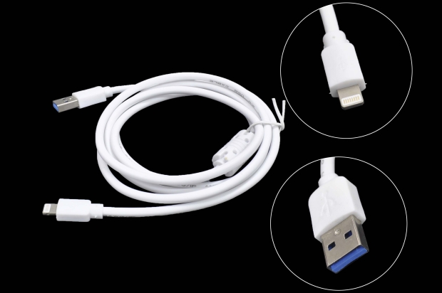 12202 Кабель для iPhone 5/5S/6/6+/6S/6S+/7/7+8/8 с фильтром (1.5м)