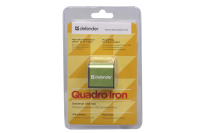 83506 Универсальный USB разветвитель Defender Quadro Iron 4USB, черно-оливковый
