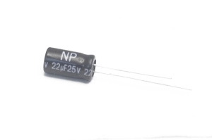 22mkF  25V  85C Jamicon NP (неполярный) конденсатор