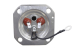 0040401481 ТЭН 1500W+анод для в/н Leran,Haier 8011 5011 3011 10011(1.5кВт,квадрат 90x90mm,анод M6)