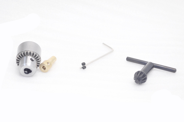 Патрон кулачковый от 0,3 до 4,0мм MC034 (хвостовик вал D=3.18mm)