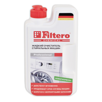 902 Многофункциональный очиститель Filtero для стиральных машин, 250 мл