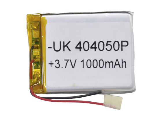 00-00016047 Аккумулятор 3.7V 1000mAh 4.0x40x50mm универсальный с проводками