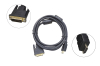 0194537 Кабель HDMI - DVI-D (19M/19M) 2 фильтра 2м Telecom CG480F-2M/CG481F-2M
