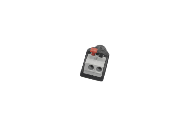 Разъем питания 5.5x2.1x9.5mm "гн" с быстрозажимной колодкой 14-0315-2