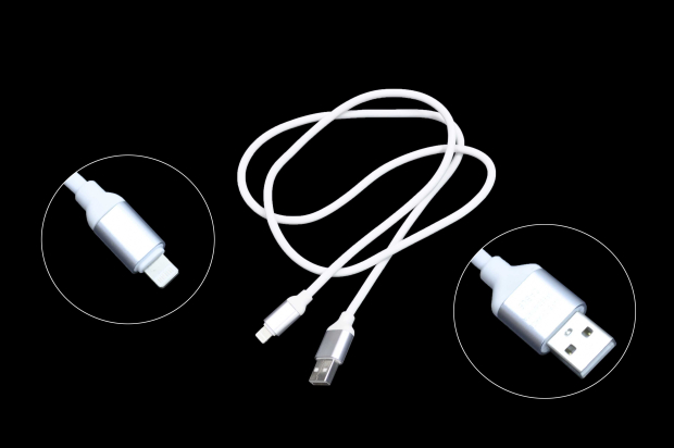 Шнур USB 2.0 AM > iPhone 5/5S/6/6+/6S/6S+/7/7+ 1.0м F-1M