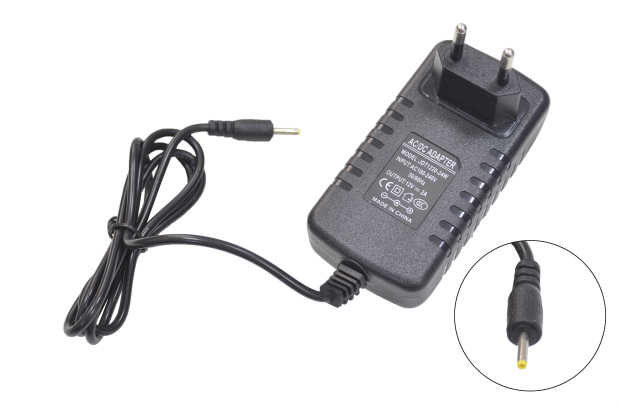 Блок питания 220V/12V  2.0A JDT1220-24W (2.5x0.7) импульсный (адаптер)