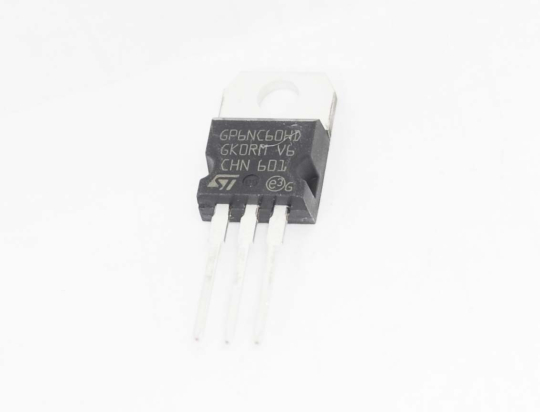 STGP6NC60HD (600V 7A 62W N-Channel IGBT+D) TO220 Транзистор