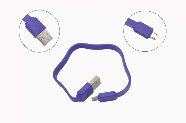 ШНУР USB 2.0 AM > microB 0.2M S-808